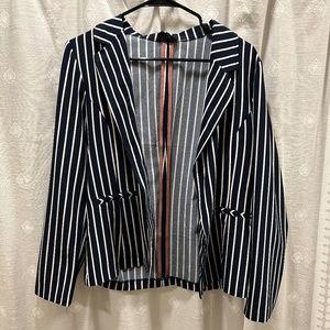 Women's Striped Blazer